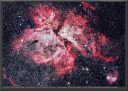 Eta Carinae Nebel EF 500 f4 37x90s 40D mod. 1600ASA Dark Kiripotib